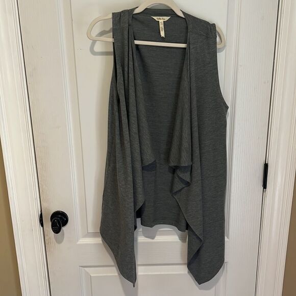New Matilda Jane Count It Out Gray Vest - Picture 1 of 6